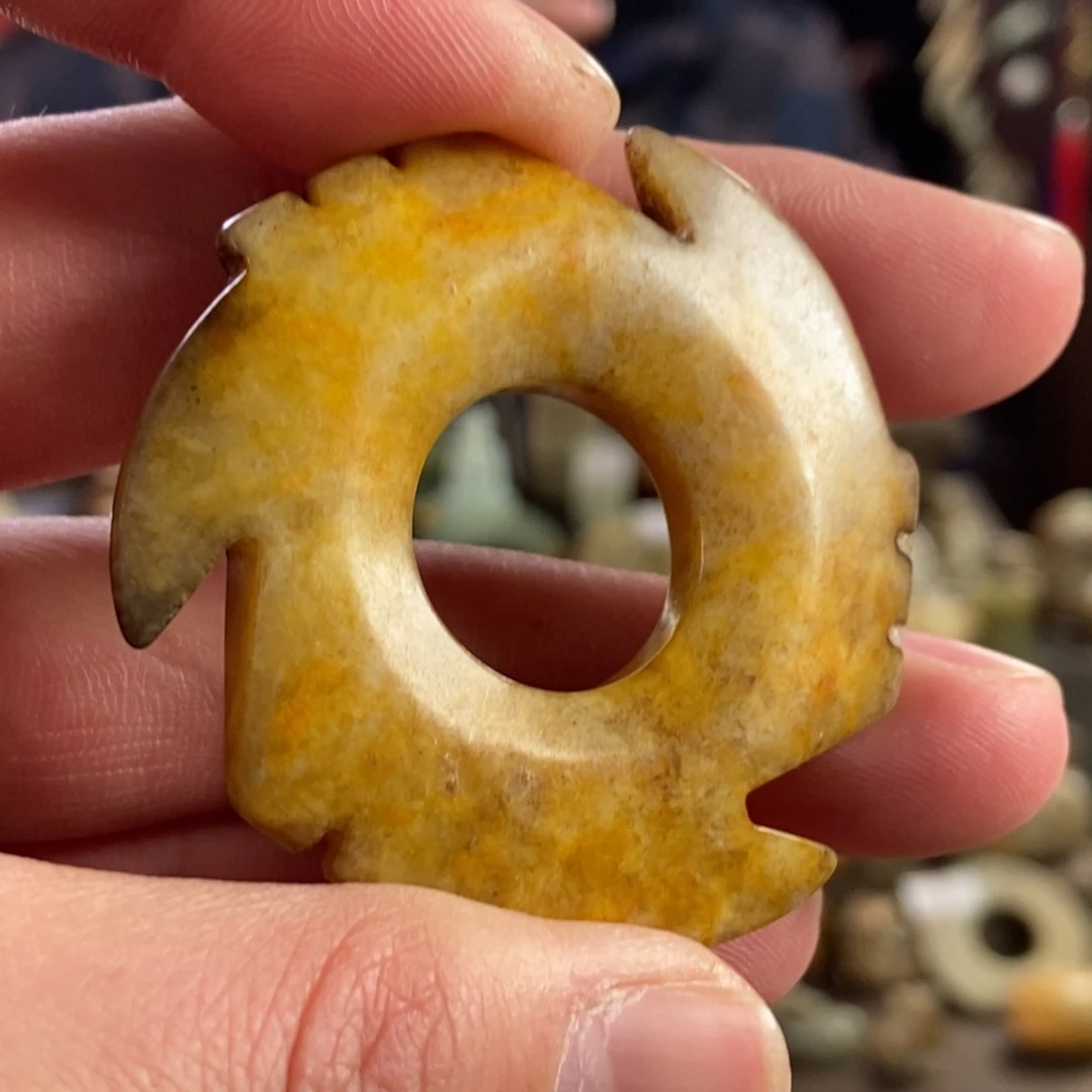 和田玉挂件未镶嵌蔺*