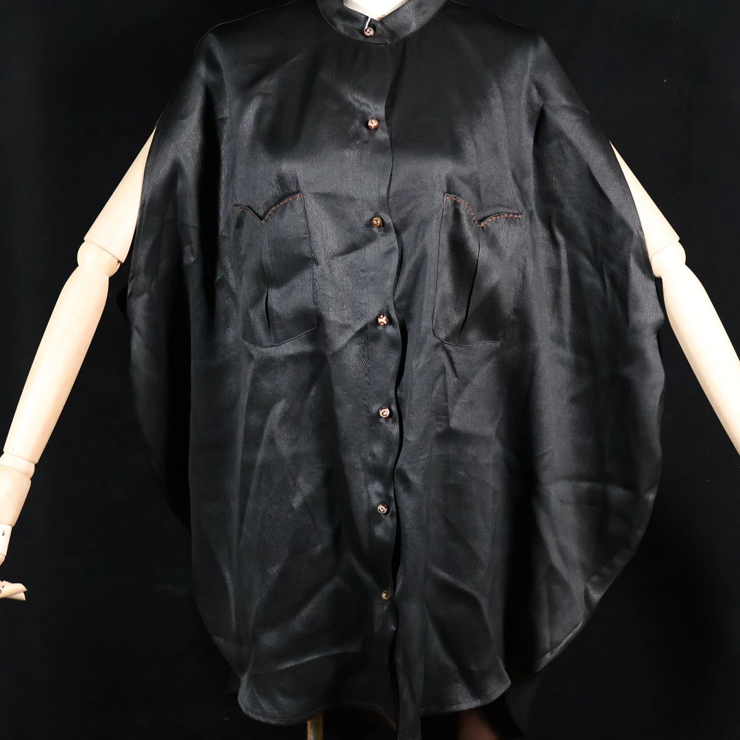 【朴意凡器】圆初珍珠缎衬衣（LB266）