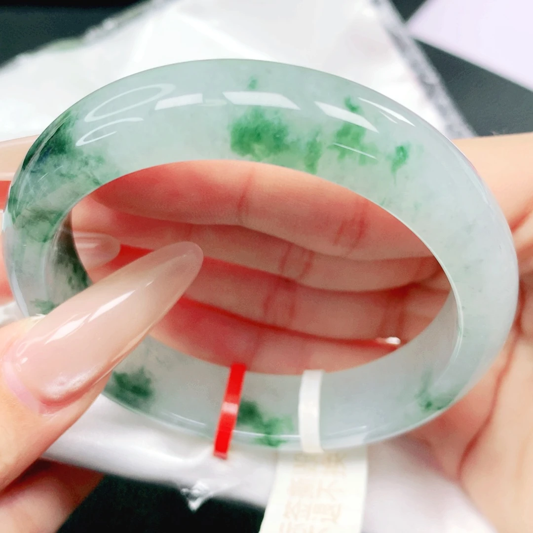 翡翠未镶嵌手镯56