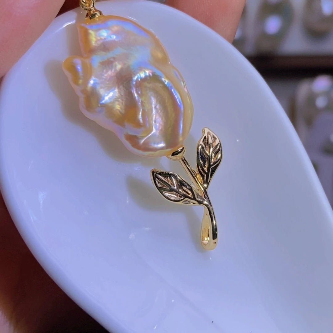 合金淡水珍珠天然淡水珍珠