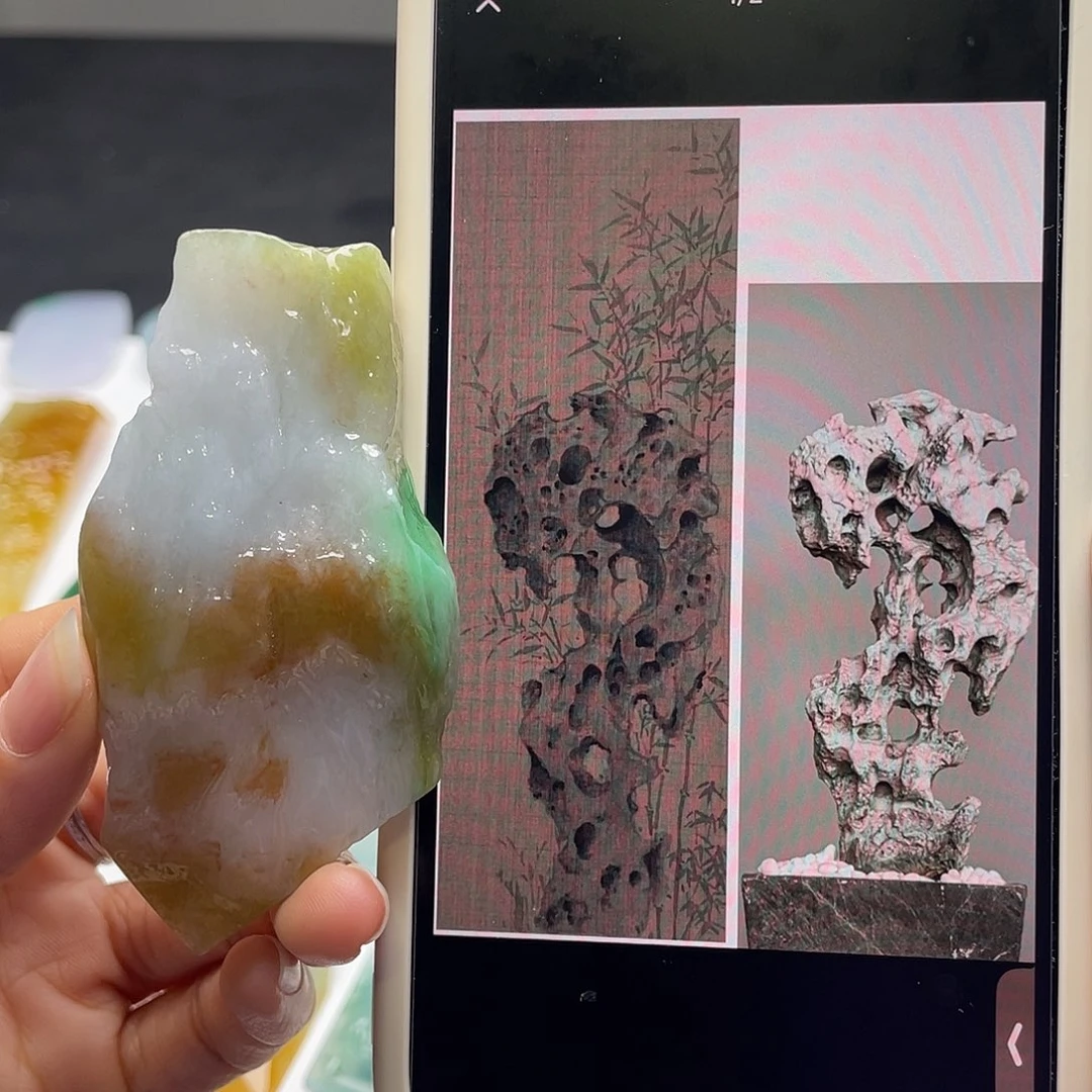 定制翡翠未镶嵌包工