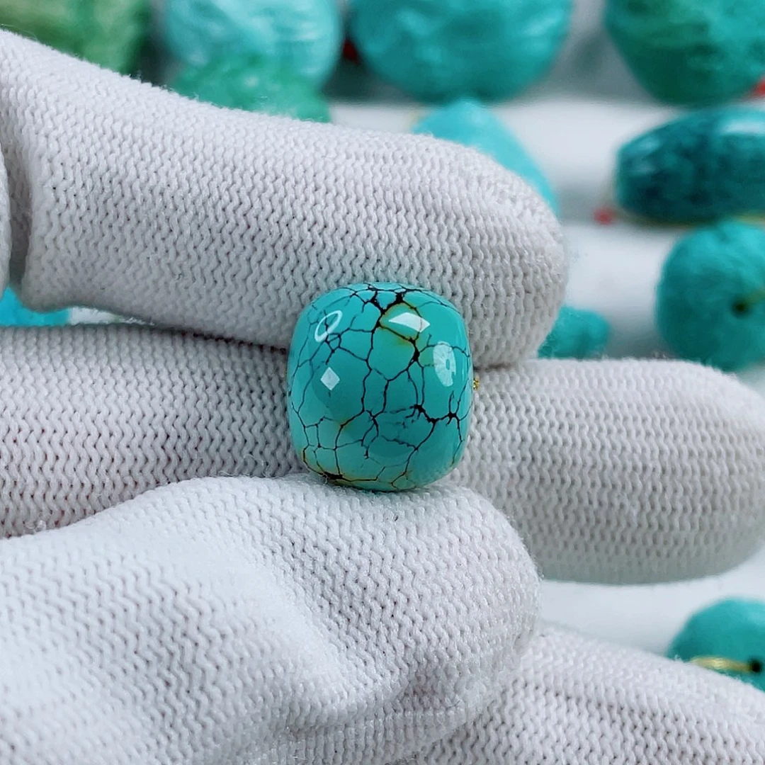 绿松石未镶嵌车挂