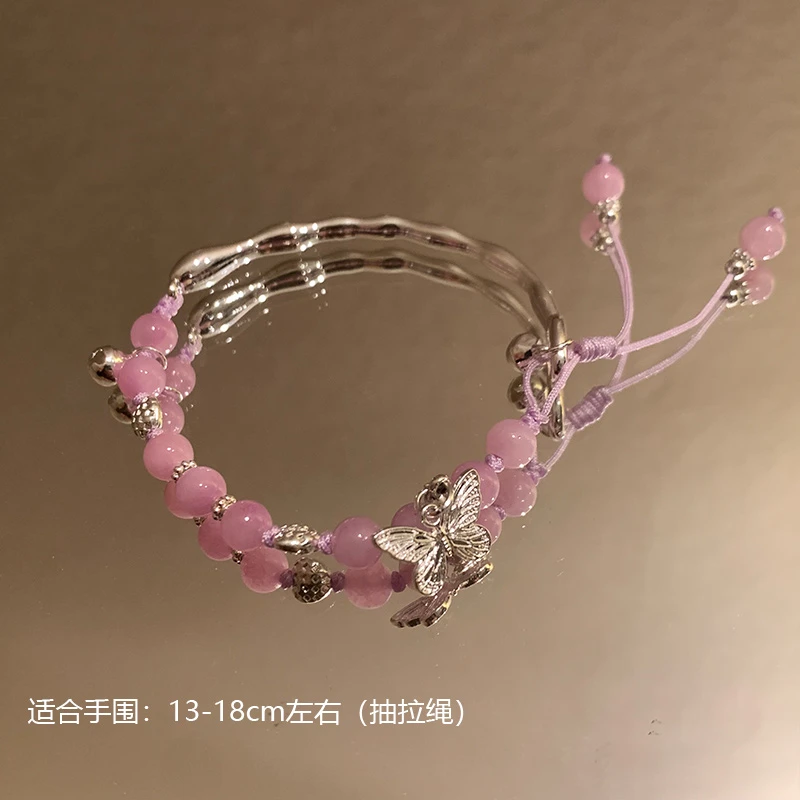合金莫桑石手链 小众百搭设计感时尚个性手链9642-01