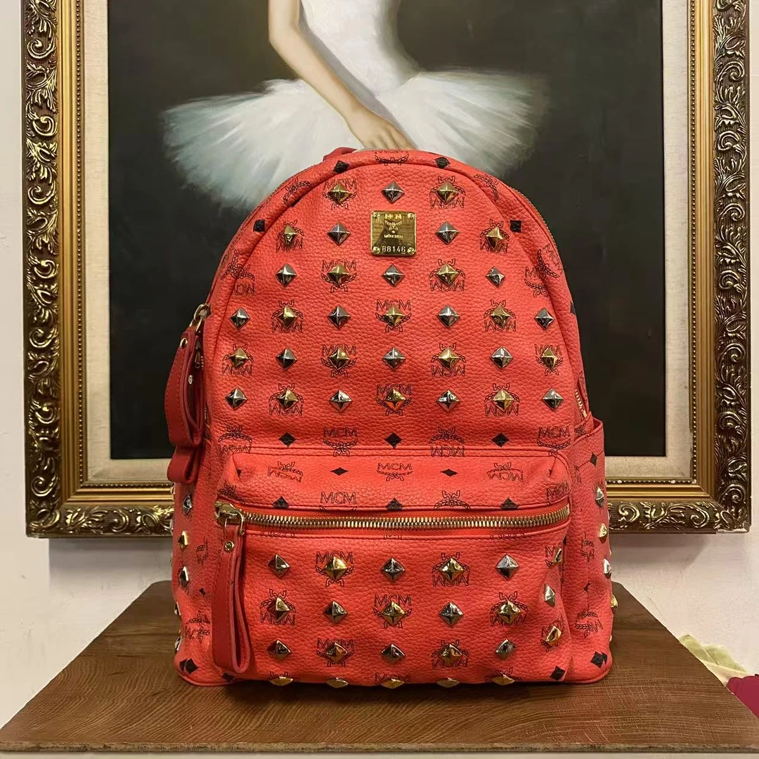 95新 MCM mcm双肩包/001486