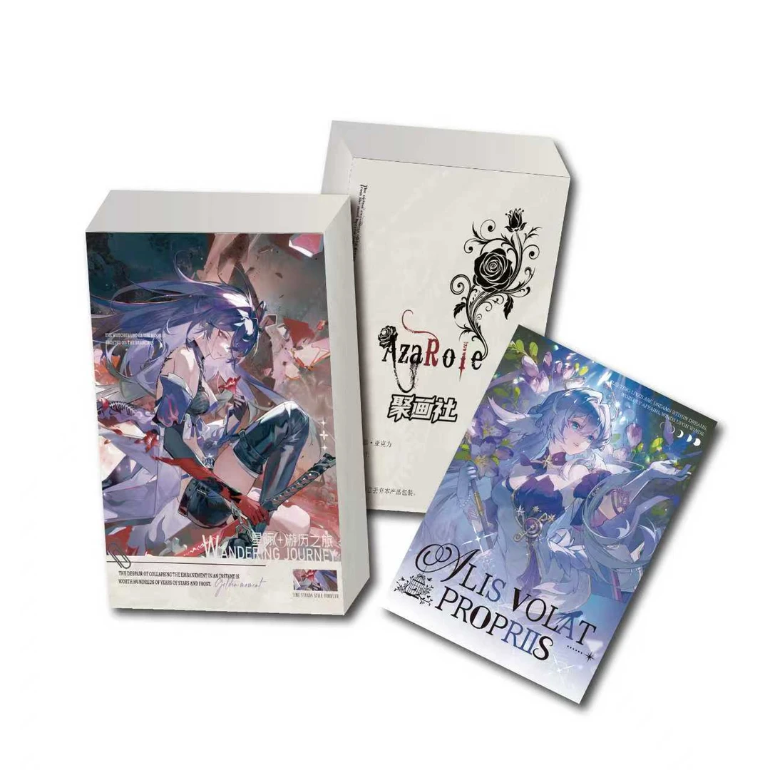 【VV新人浮浮】聚画社 星轨织梦密卷 崩铁色纸卡牌盲盒-国卡二创