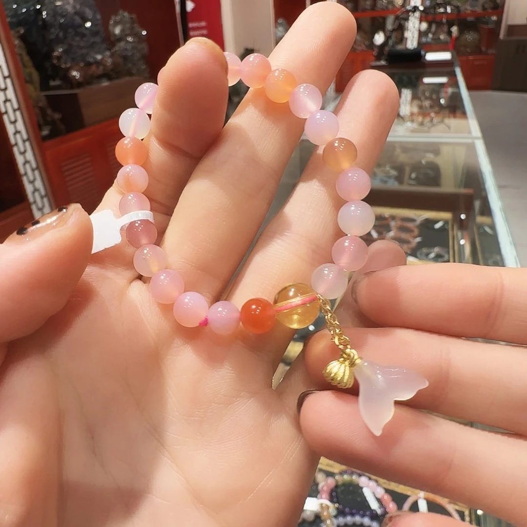 未镶嵌手链玛瑙/玉髓