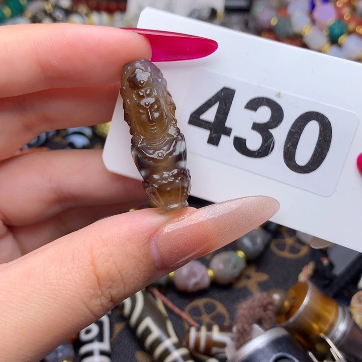 玛瑙/玉髓未镶嵌发一条