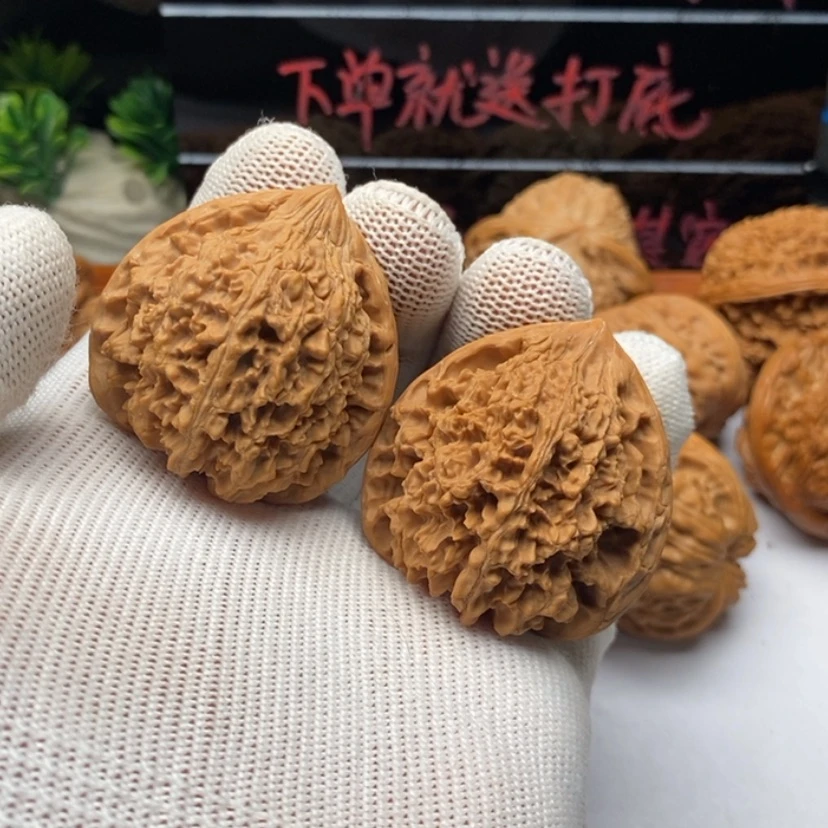 【闪购商品】文玩核桃把件蟑****饿20星星