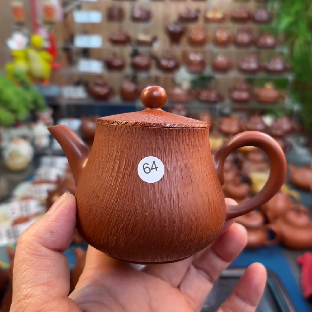 朱泥茶壶微瑕125C