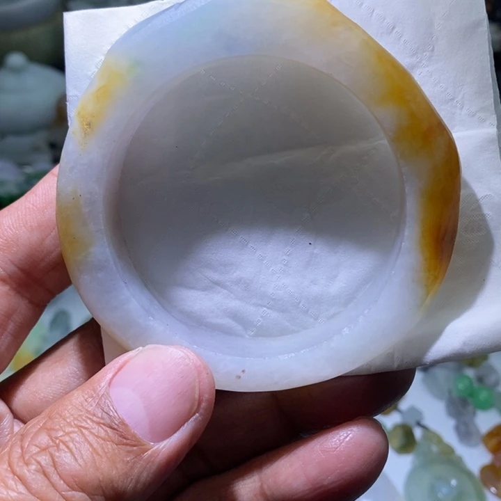 X****定制翡翠未镶嵌毛货