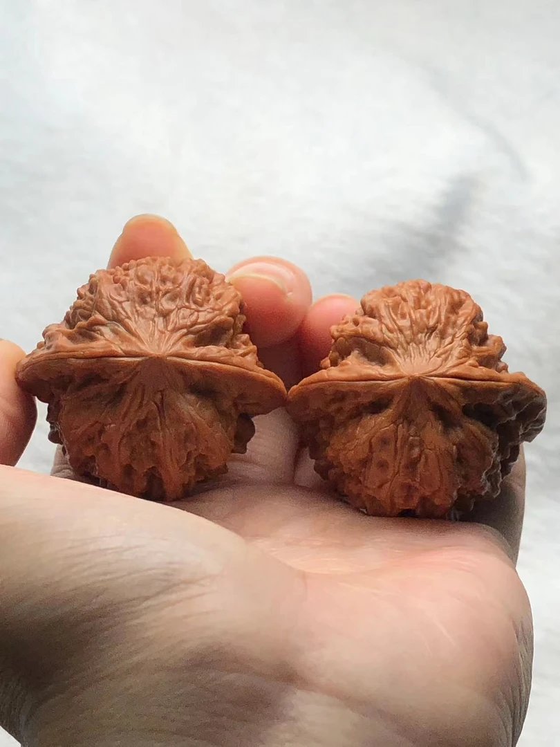 40左右平谷大凹底文玩核桃对核桃L