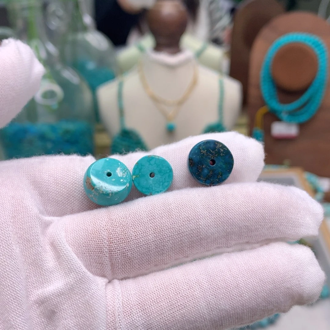 绿松石未镶嵌配饰