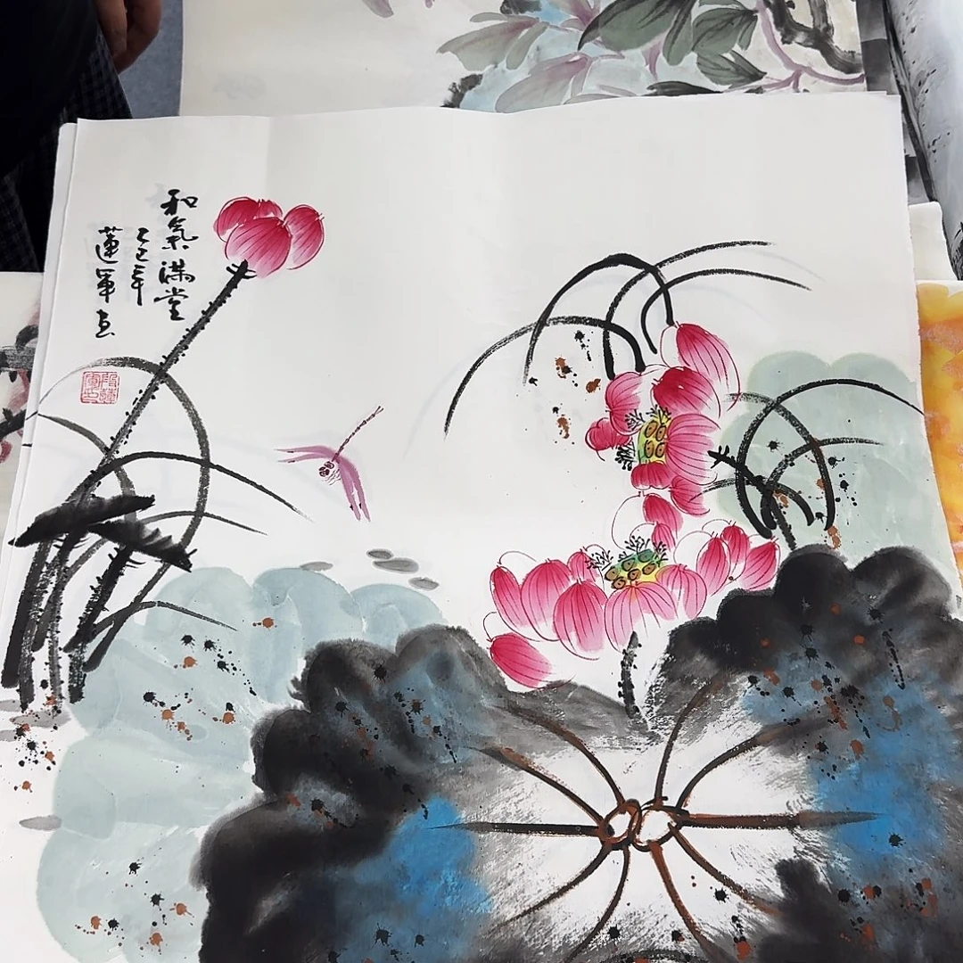 国画纯手绘作品图