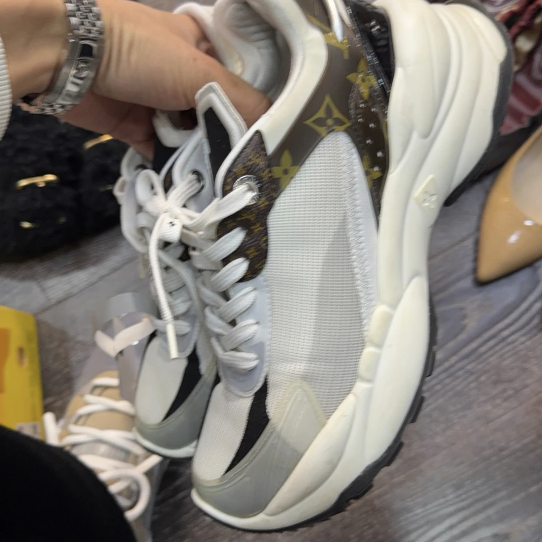 95新 Alexander McQueen/亚历山大·麦昆 路易威登平底鞋