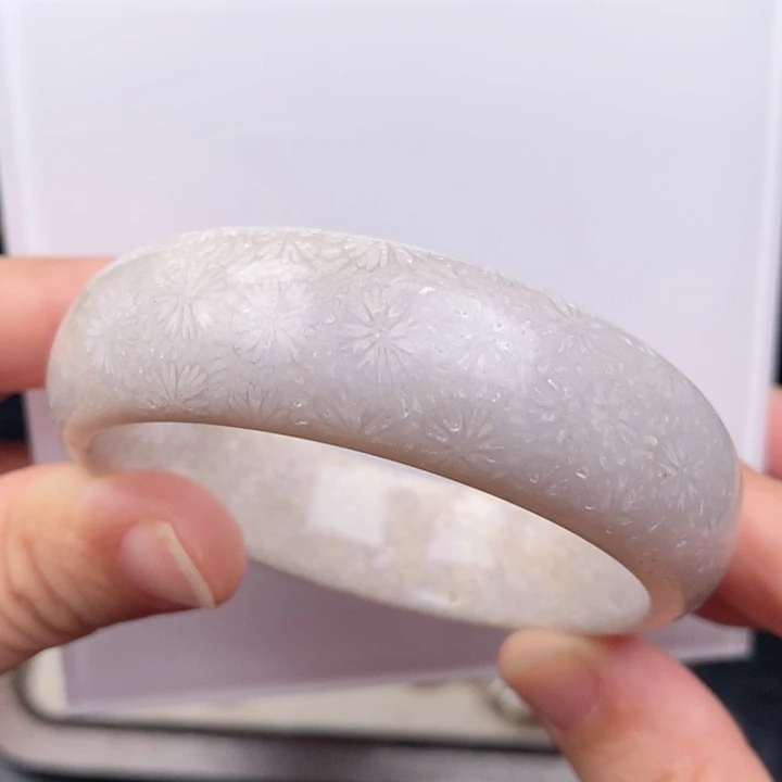 硅化玉手镯未镶嵌57.3