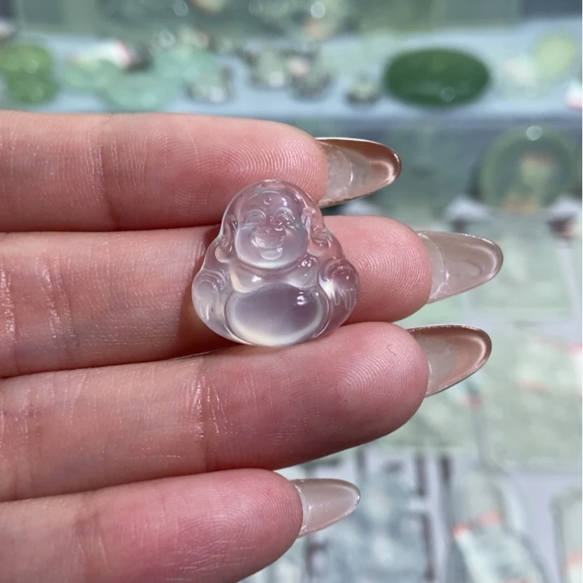 【闪购商品】蛇纹石玉颈饰合金静**儿