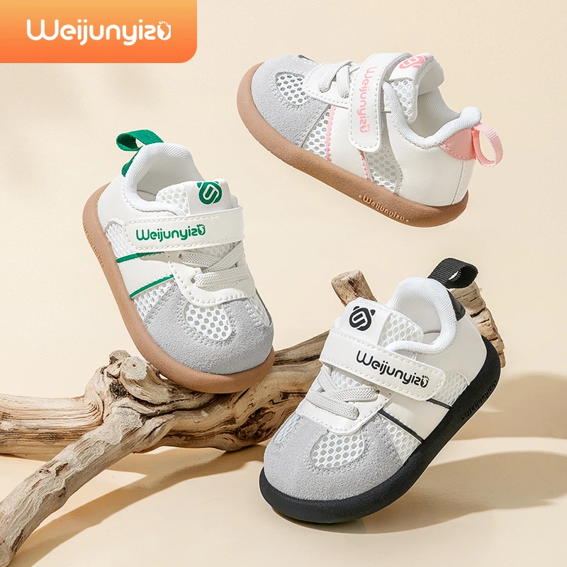 炜俊亿足宝宝凉鞋男宝学步鞋夏季网鞋软底婴儿鞋子儿童机能凉鞋女
