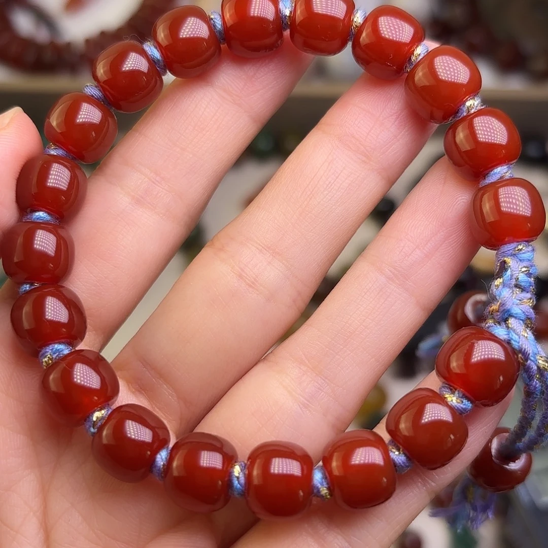 亮***玛瑙/玉髓未镶嵌颈饰