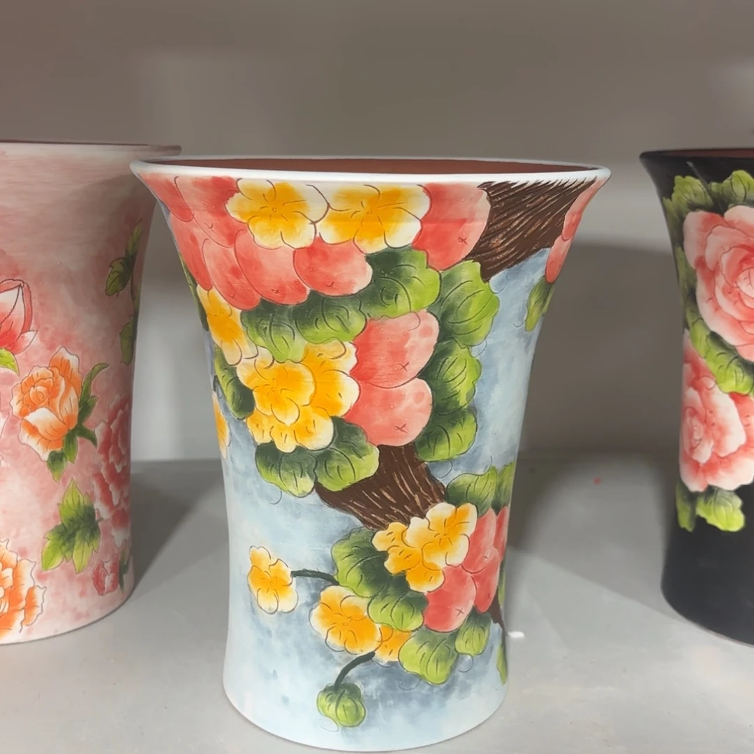 景德镇手绘花盆陶瓷16/21