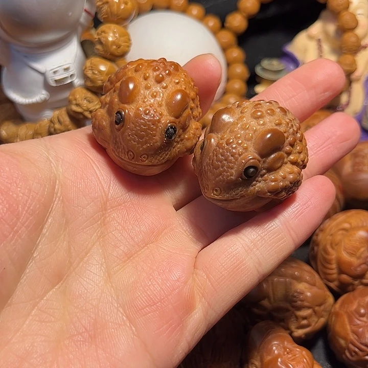 橄榄核手串/手链大榄金蟾