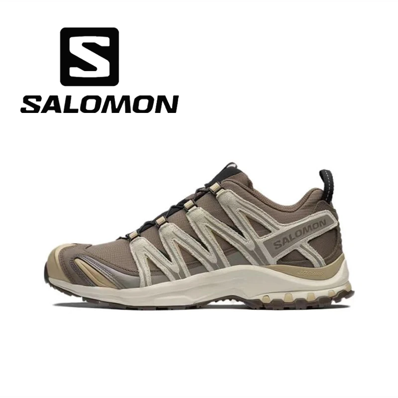 SALOMON/萨洛蒙XA PRO 3D SUEDE 低帮徒步鞋男女同款灰褐色477920