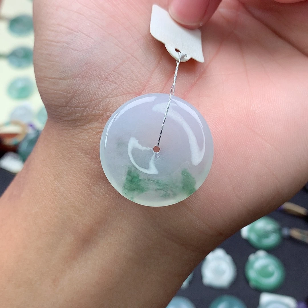 颈饰未镶嵌翡翠4 尺寸26.8-4.4