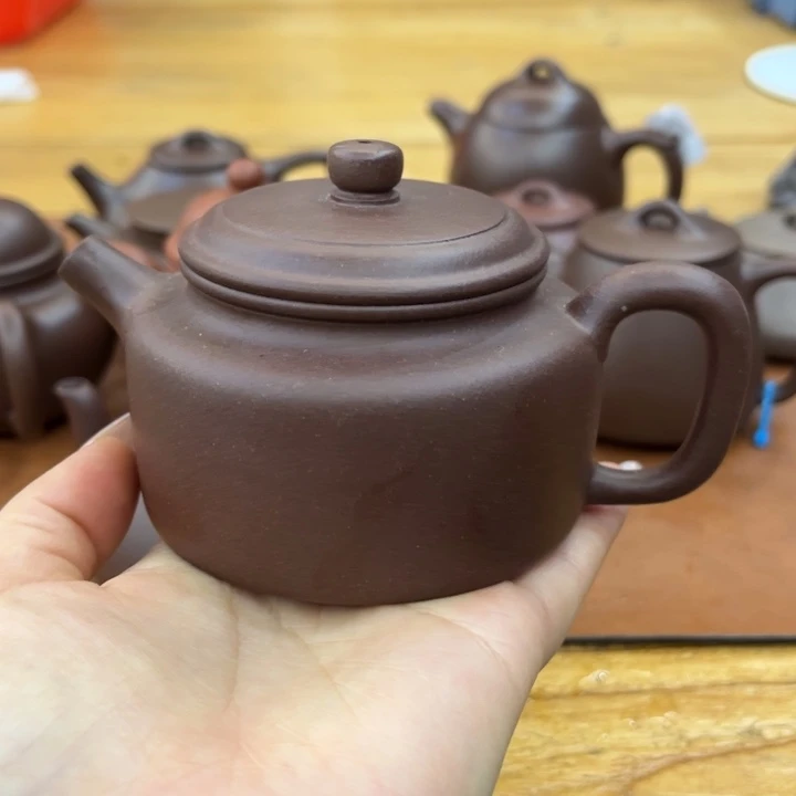 紫砂茶壶莹小四紫砂