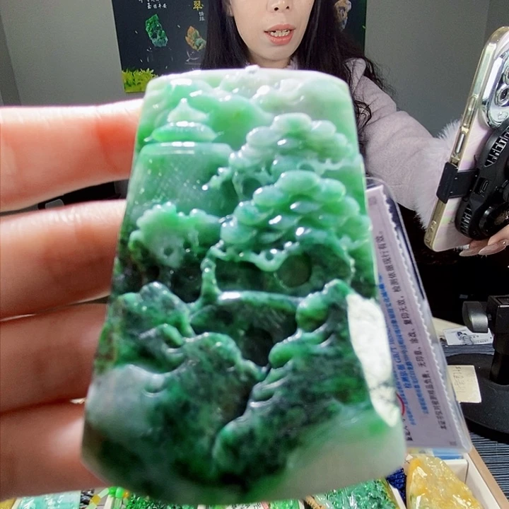 颈饰未镶嵌翡翠翡翠