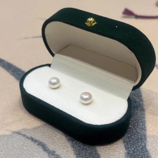 天然淡水无核珍珠 7mm S925