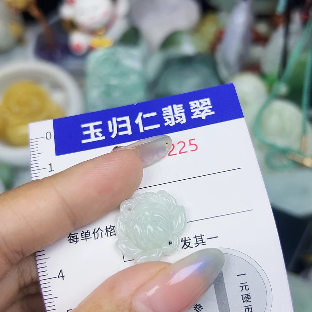 翡翠未镶嵌吊坠(不含链)111