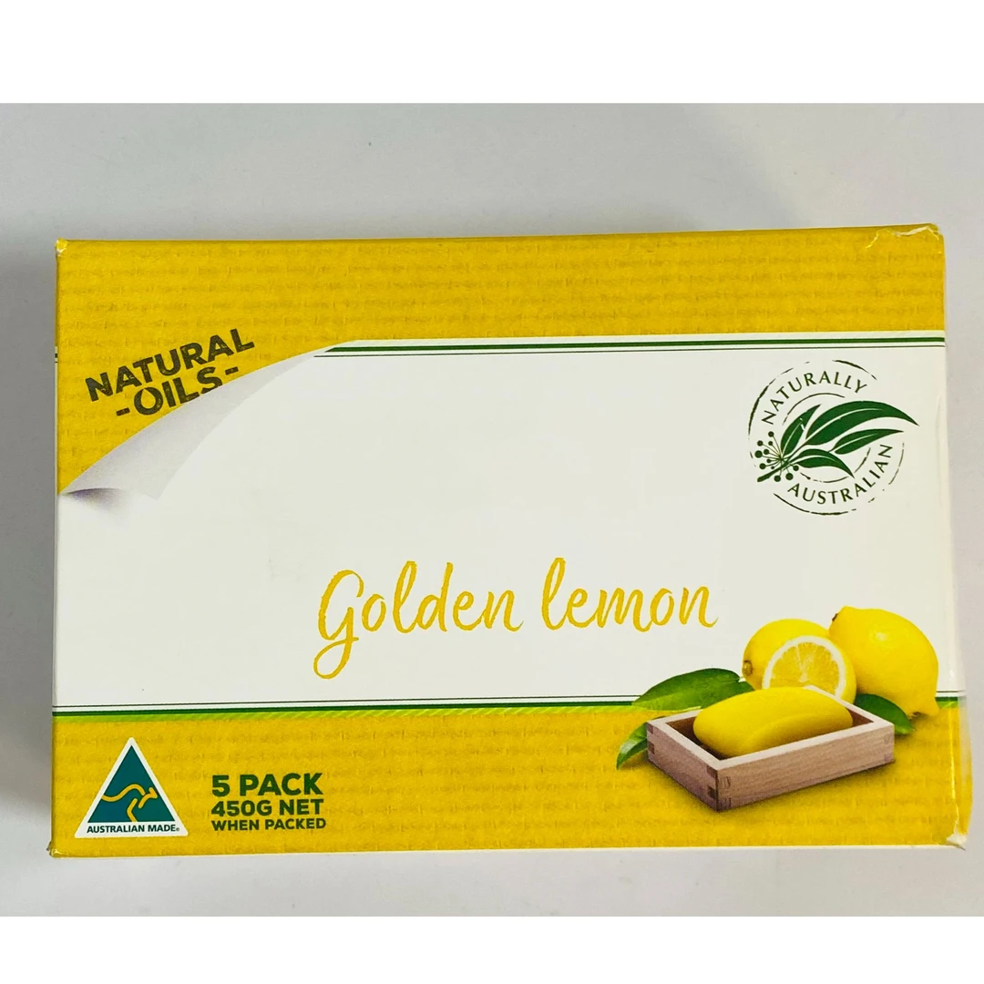 【澳大利亚进口】亲肤滋润香皂柠檬味450g一盒5小块