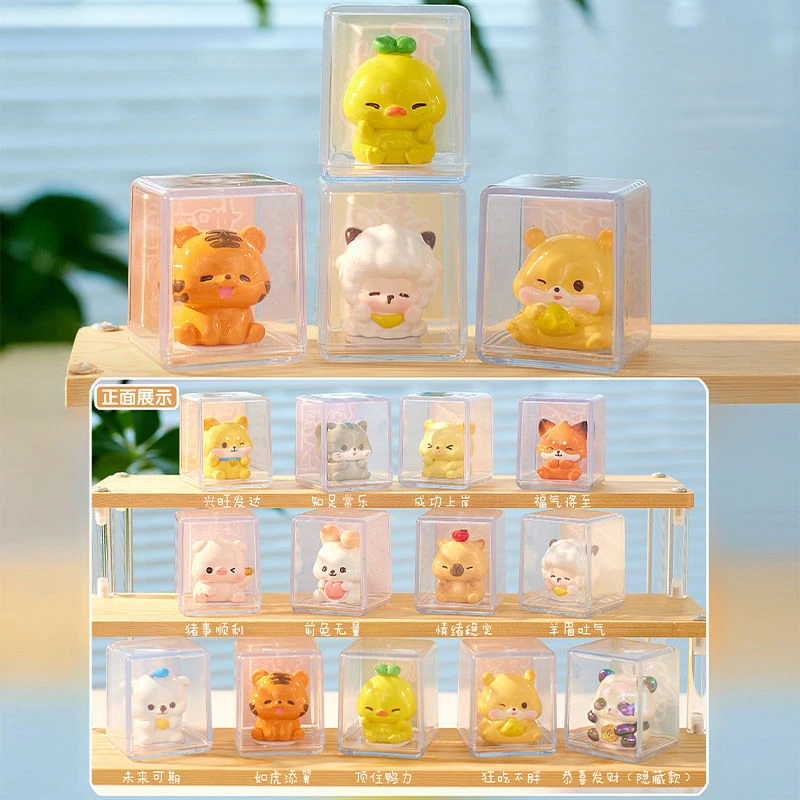 【找老大】好运连连麻将屋盲盒拆盒潮流摆件