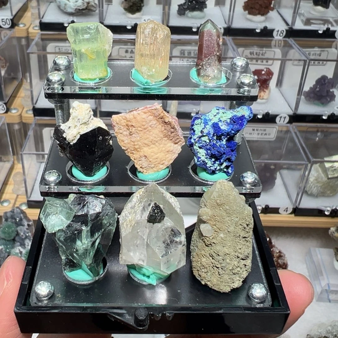 有机玻璃6.8厘米盒子九宫格