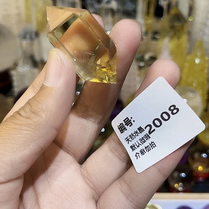 未镶嵌颈饰水晶柱