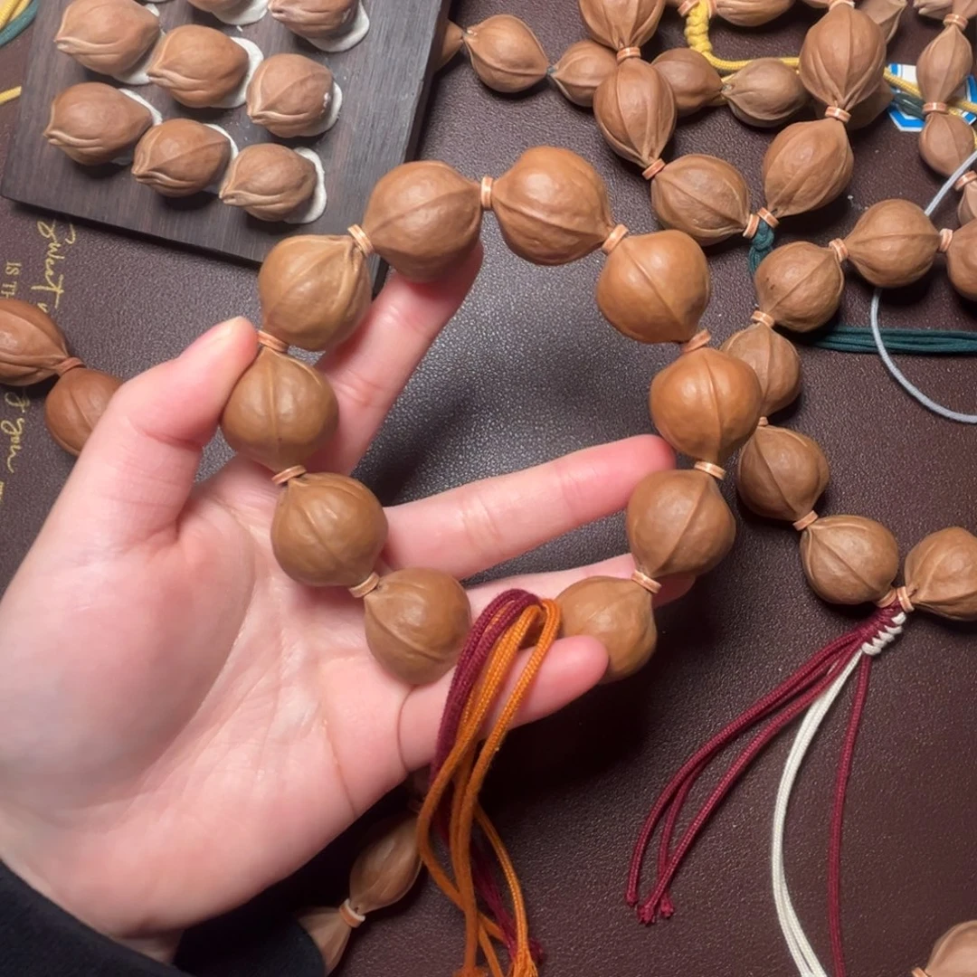 橄榄核手串/手链2124梅林铁三花橄榄核