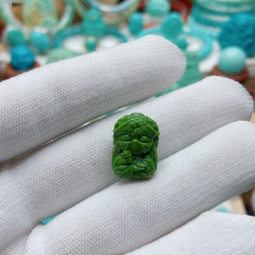 绿松石未镶嵌扎基拉姆