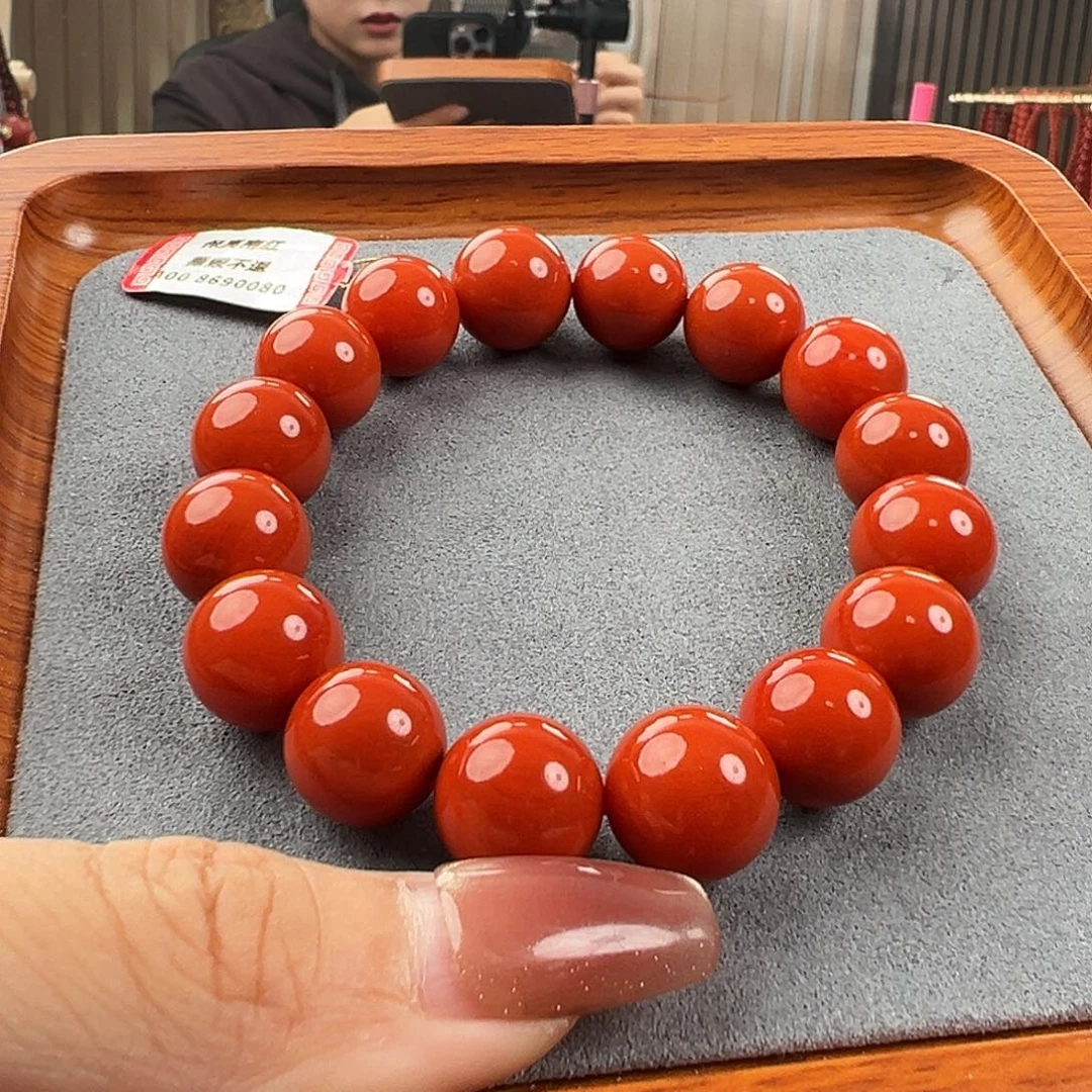 南红玛瑙手串未镶嵌