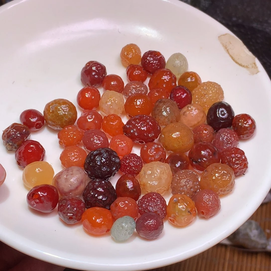 未镶嵌玛瑙/玉髓珠宝半成品