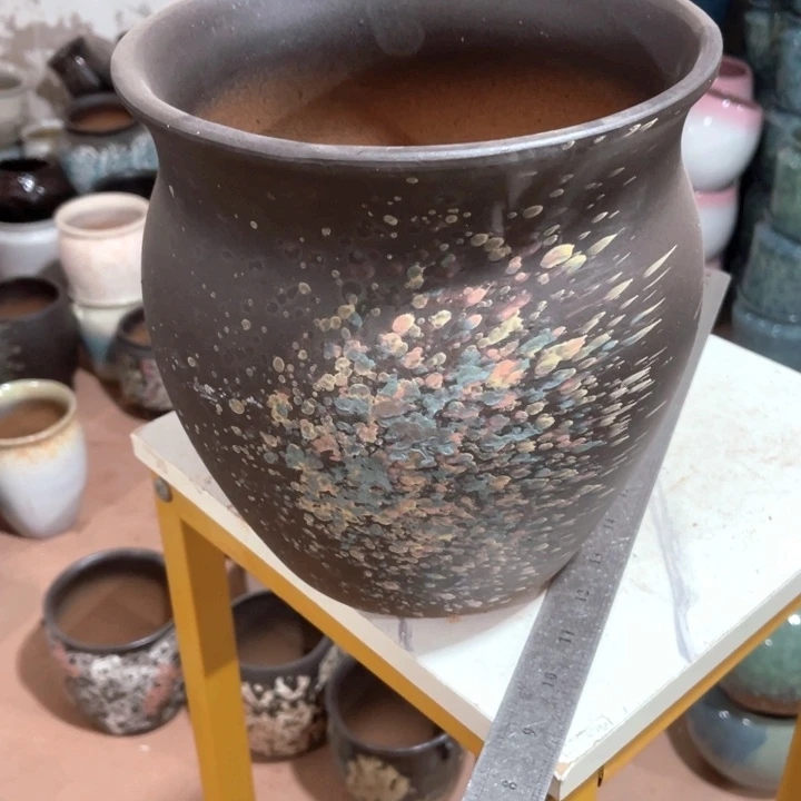 紫砂花盆口径22高度23一只正品
