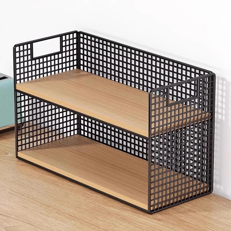 桌面置物架餐桌上零食架客厅水杯架子厨房台面调料多层杯子收纳架