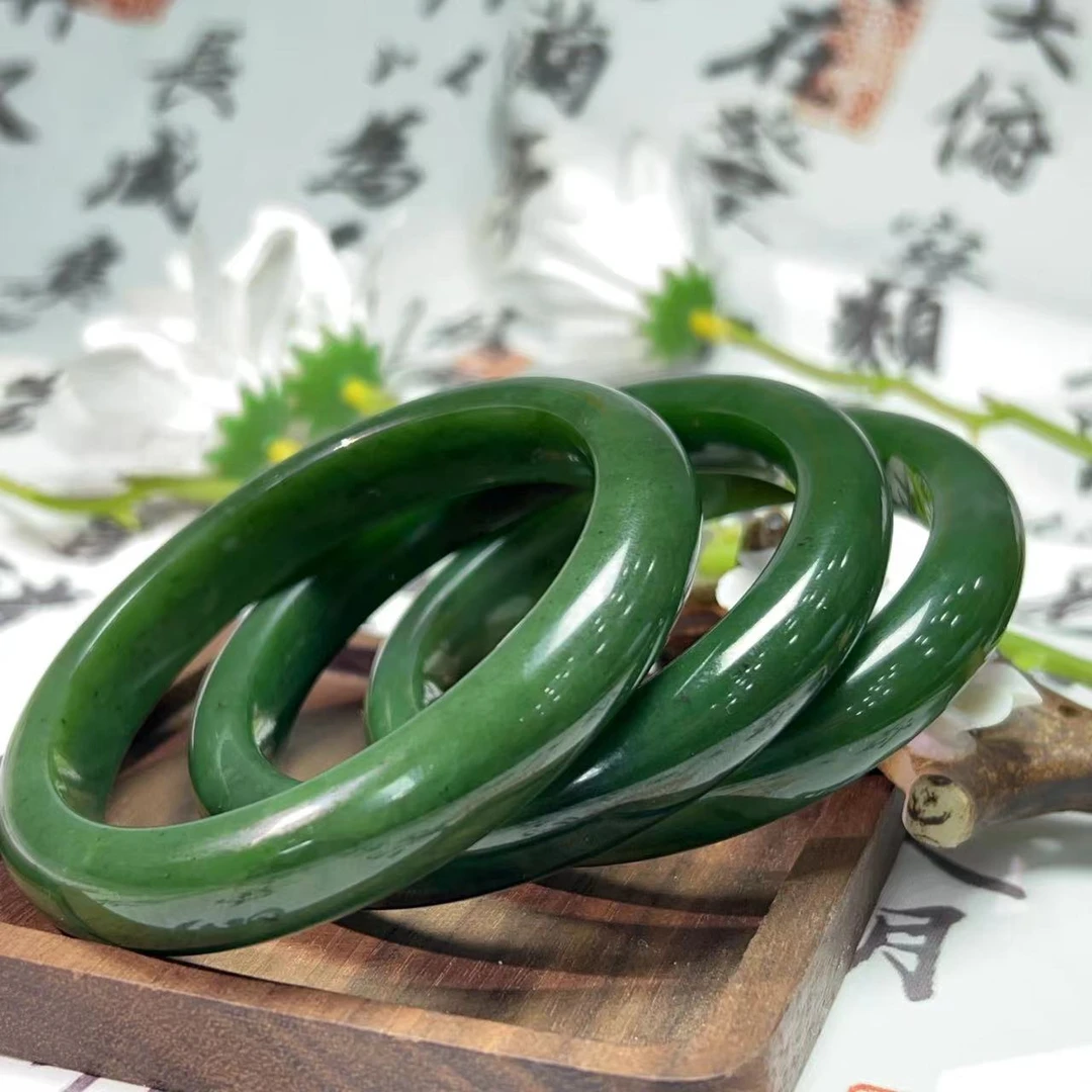 天然和田玉红皮手镯多样性发其一1050006