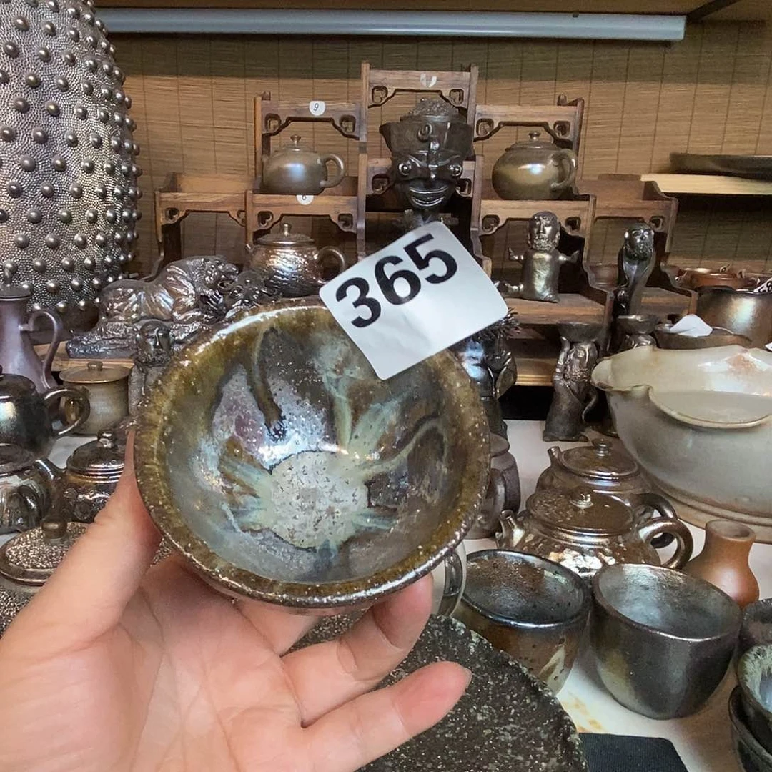 高温柴烧陶泥主人杯