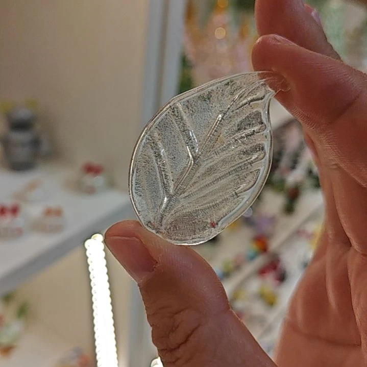 琉璃手工艺品叶子