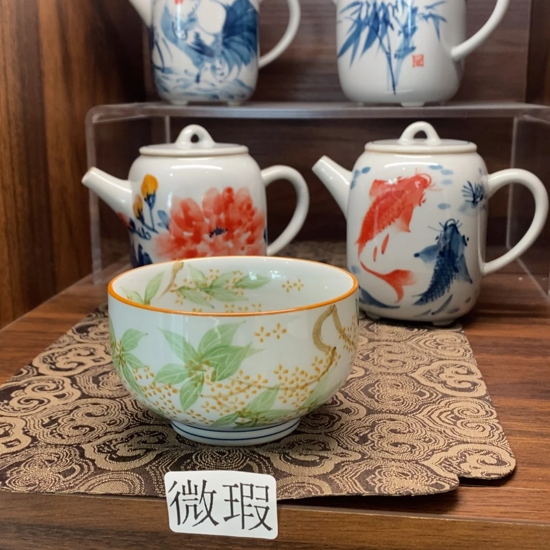 釉下彩手工绘制手工绘制