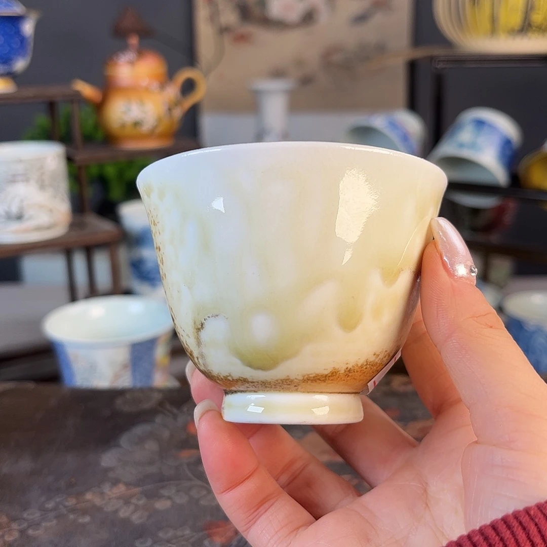 杯景德镇陶瓷茶杯多人