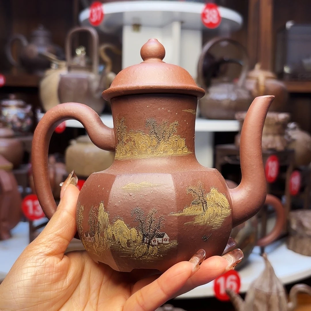 紫砂茶壶宜兴紫砂400