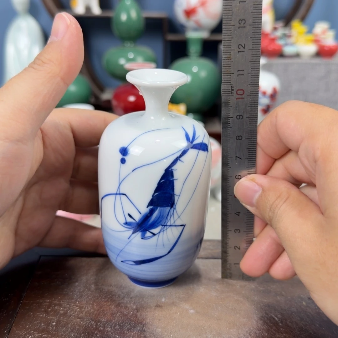 陶瓷手工小花器摆件