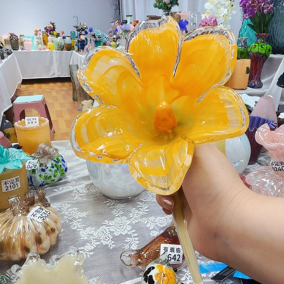 1只百合安妮家花瓶花器摆件