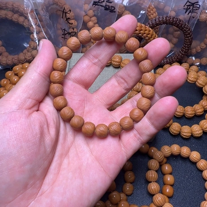 猴头核桃手串云锦10