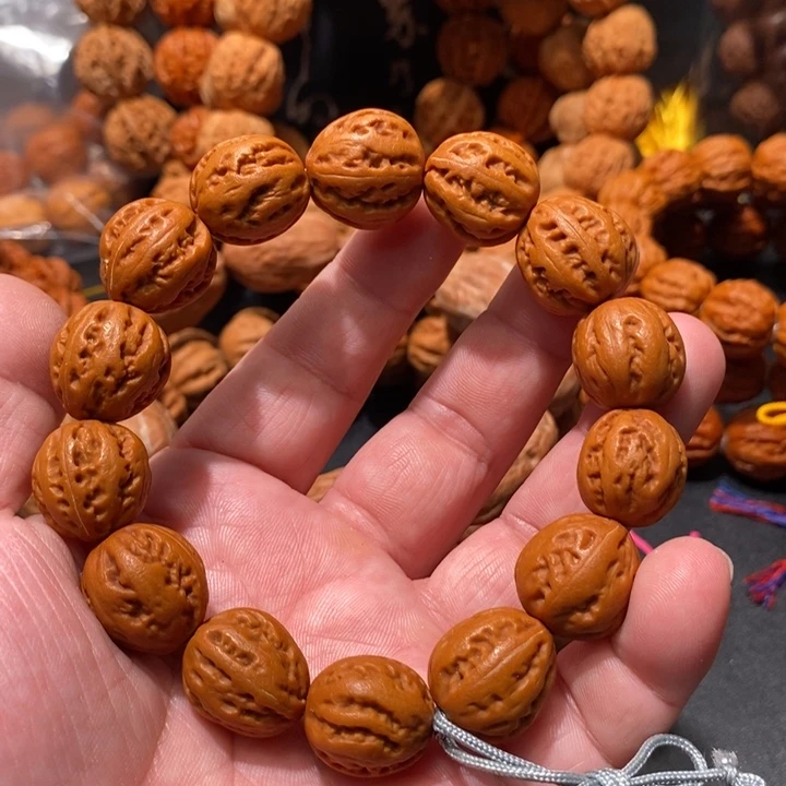 核桃核桃粗筋手串